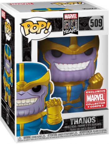 Figurine Funko Pop Marvel 80 ans #509 Thanos