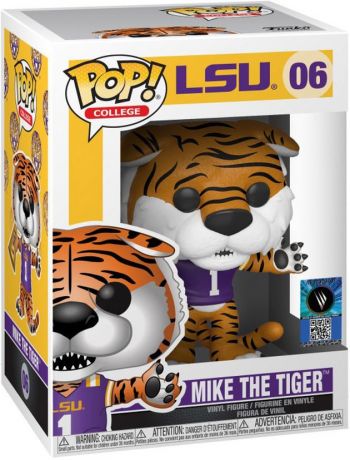 Figurine Funko Pop Mascottes Universitaires #06 Mike le Tigre