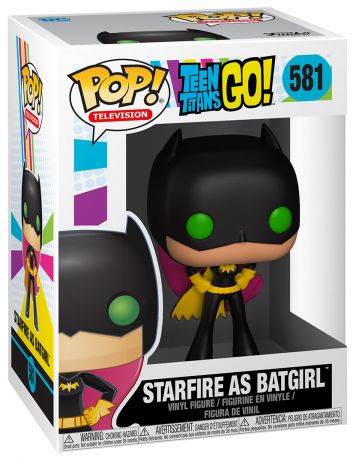 Figurine Funko Pop Teen Titans Go! #581 Starfire en Batgirl