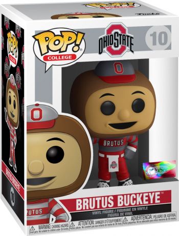 Figurine Funko Pop Mascottes Universitaires #10 Brutus Buckeye