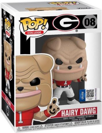 Figurine Funko Pop Mascottes Universitaires #08 Hairy Dawg