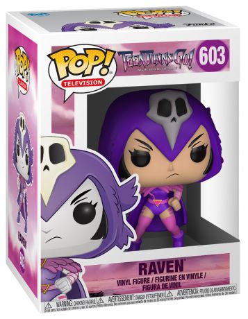 Figurine Funko Pop Teen Titans Go! #603 Raven