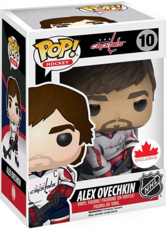 Figurine Funko Pop LNH: Ligue Nationale de Hockey #10 Alex Ovechkin