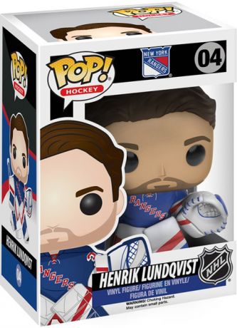 Figurine Funko Pop LNH: Ligue Nationale de Hockey #04 Henrik Lundqvist