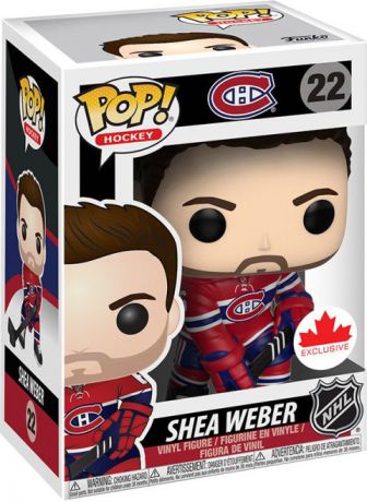 Figurine Funko Pop LNH: Ligue Nationale de Hockey #22 Shea Weber