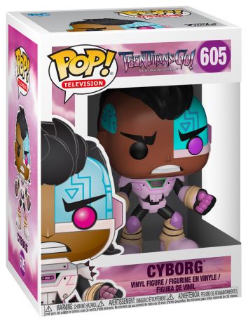 Figurine Funko Pop Teen Titans Go! #605 Cyborg