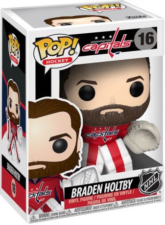 Figurine Funko Pop LNH: Ligue Nationale de Hockey #16 Braden Holtby