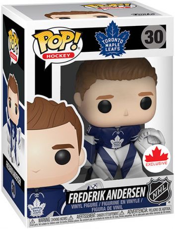 Figurine Funko Pop LNH: Ligue Nationale de Hockey #30 Frederik Andersen