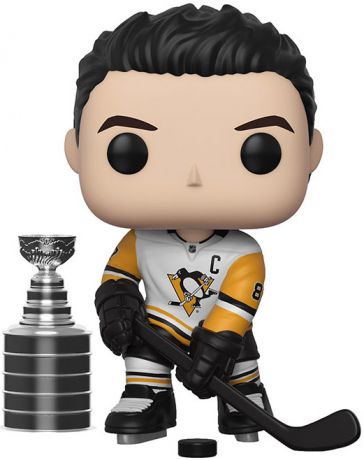 Figurine Funko Pop LNH: Ligue Nationale de Hockey #31 Sidney Crosby avec Coupe Stanley [Chase]