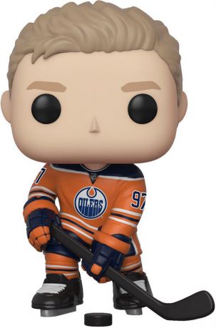 Figurine Funko Pop LNH: Ligue Nationale de Hockey #05 Connor McDavid Tenue Orange