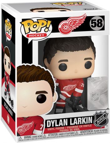 Figurine Funko Pop LNH: Ligue Nationale de Hockey #58 Dylan Larkin