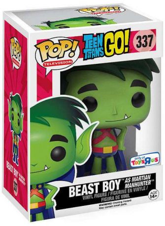 Figurine Funko Pop Teen Titans Go! #337 Changelin en Chasseur d'hommes Martien