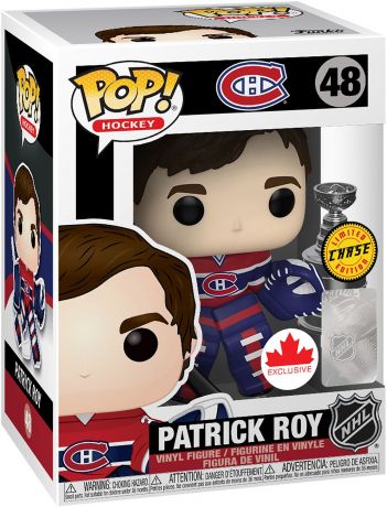 Figurine Funko Pop LNH: Ligue Nationale de Hockey #48 Patrick Roy [Chase]