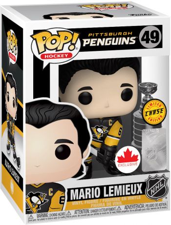 Figurine Funko Pop LNH: Ligue Nationale de Hockey #49 Mario Lemieux [Chase]