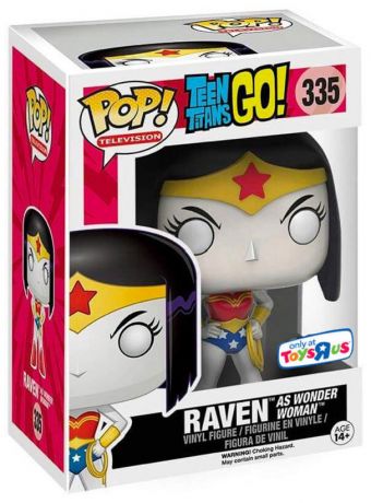 Figurine Funko Pop Teen Titans Go! #335 Raven en Wonder Woman