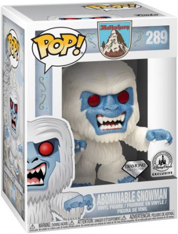 Figurine Funko Pop Parcs Disney  #289 Abominable Homme des Neiges - Pailleté