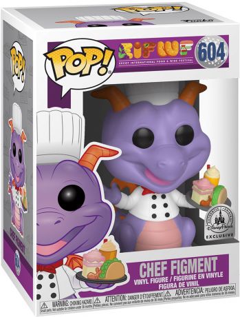 Figurine Funko Pop Parcs Disney  #604 Chef Figment