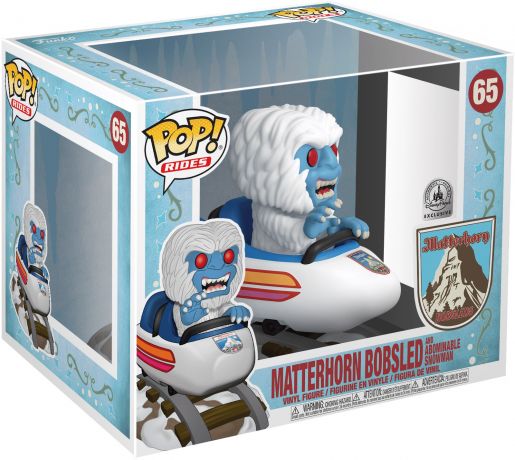 Figurine Funko Pop Parcs Disney  #65 Matterhorn Bobsled & Abominable Homme des Neiges