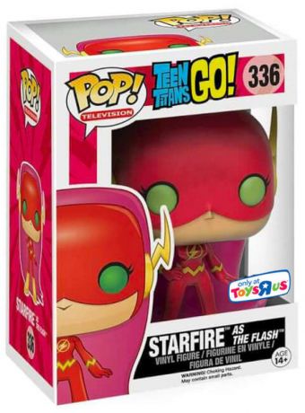Figurine Funko Pop Teen Titans Go! #336 Starfire en Flash