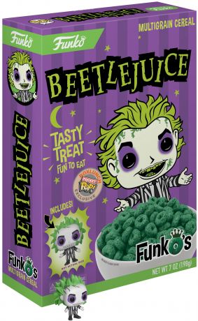 Figurine Funko Pop Beetlejuice Beetlejuice FunkO's - Céréales & Pocket 