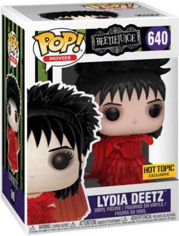 Figurine Funko Pop Beetlejuice #640 Lydia Deetz en Robe Rouge