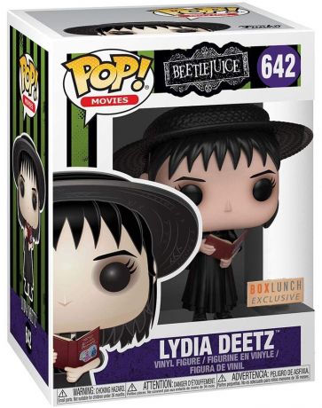 Figurine Funko Pop Beetlejuice #642 Lydia Deetz avec Livre