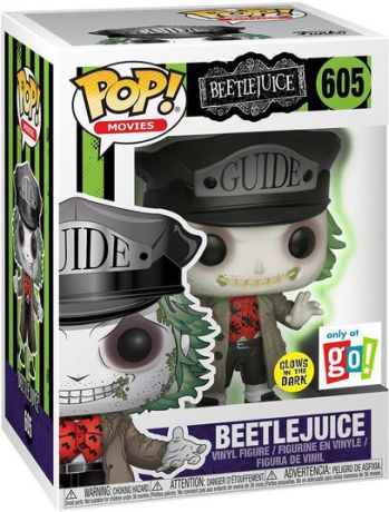 Figurine Funko Pop Beetlejuice #605 Beetlejuice - Brillant dans le noir