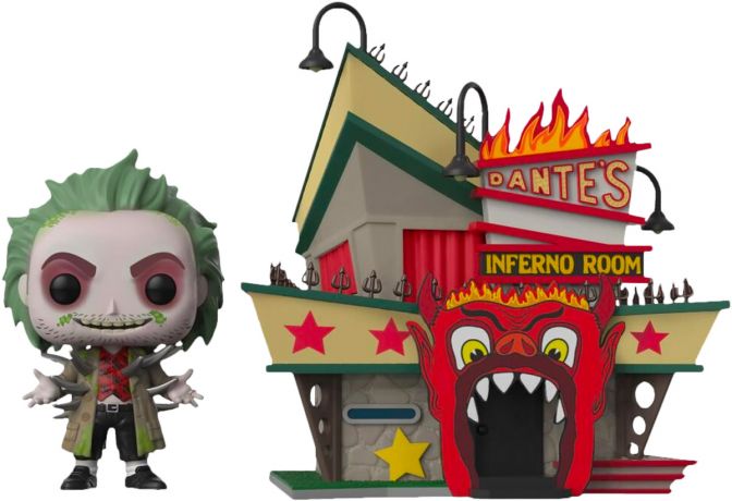 Figurine Funko Pop Beetlejuice #06 Beetlejuice avec Dante's Inferno Room