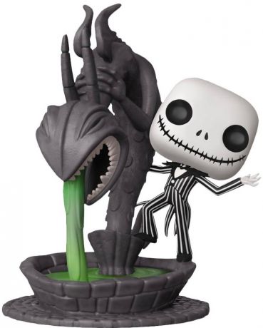 Figurine Funko Pop L'étrange Noël de M. Jack [Disney] #602 Jack Skellington dans Fontaine - Brillant dans le noir