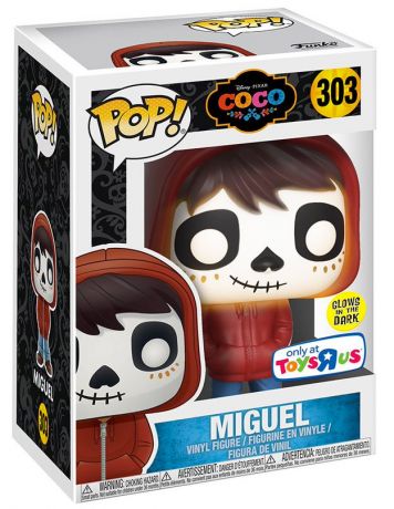 Figurine Funko Pop Coco [Disney] #303 Miguel Rivera - Brillant dans le noir