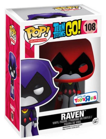 Figurine Funko Pop Teen Titans Go! #108 Raven - Rouge