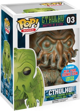 Figurine Funko Pop HP Lovecraft #03 Cthulhu - Patine