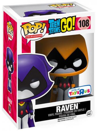 Figurine Funko Pop Teen Titans Go! #108 Raven - Orange