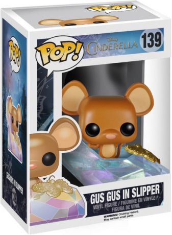 Figurine Funko Pop Cendrillon [Disney] #139 Gus Gus dans Pantoufle