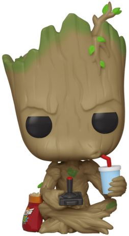 Figurine Funko Pop Marvel Comics #539 Groot (Gamer)