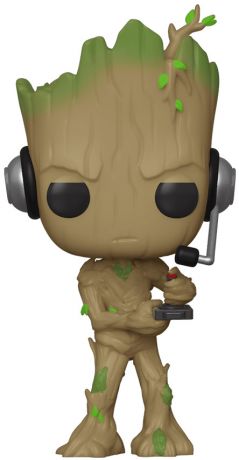 Figurine Funko Pop Marvel Comics #540 Groot (Gamer) [Chase]