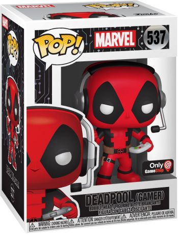 Figurine Funko Pop Marvel Comics #537 Deadpool (Gamer)