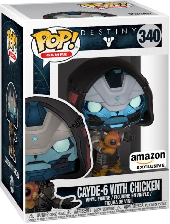 Figurine Funko Pop Destiny #340 Cayde-6 avec Poulet