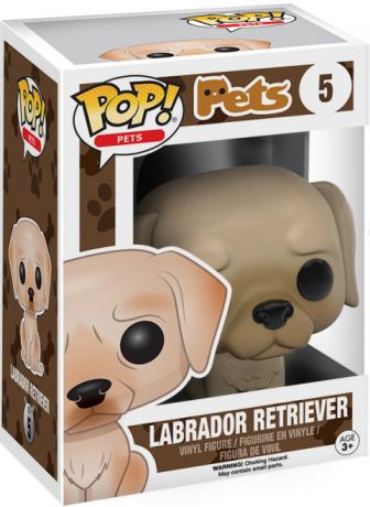 Figurine Funko Pop Animaux de Compagnie #05 Labrador Retriever