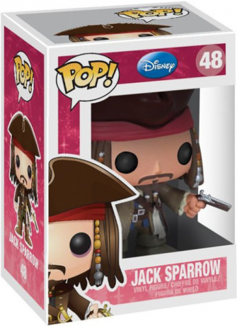 Figurine Funko Pop Pirates des Caraïbes [Disney] #48 Capitaine Jack Sparrow