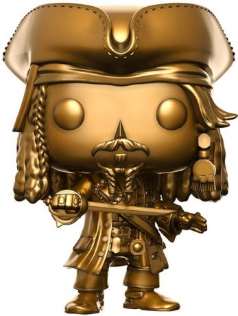 Figurine Funko Pop Pirates des Caraïbes [Disney] #273 Jack Sparrow - Or