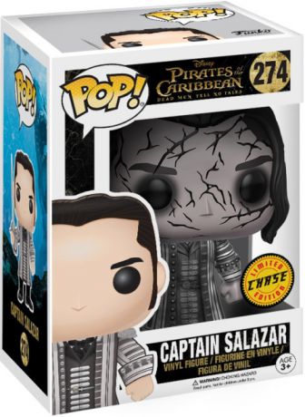 Figurine Funko Pop Pirates des Caraïbes [Disney] #274 Capitaine Salazar [Chase]