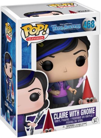 Figurine Funko Pop Chasseurs de Trolls #468 Claire avec Gnome