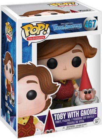 Figurine Funko Pop Chasseurs de Trolls #467 Toby avec Gnome