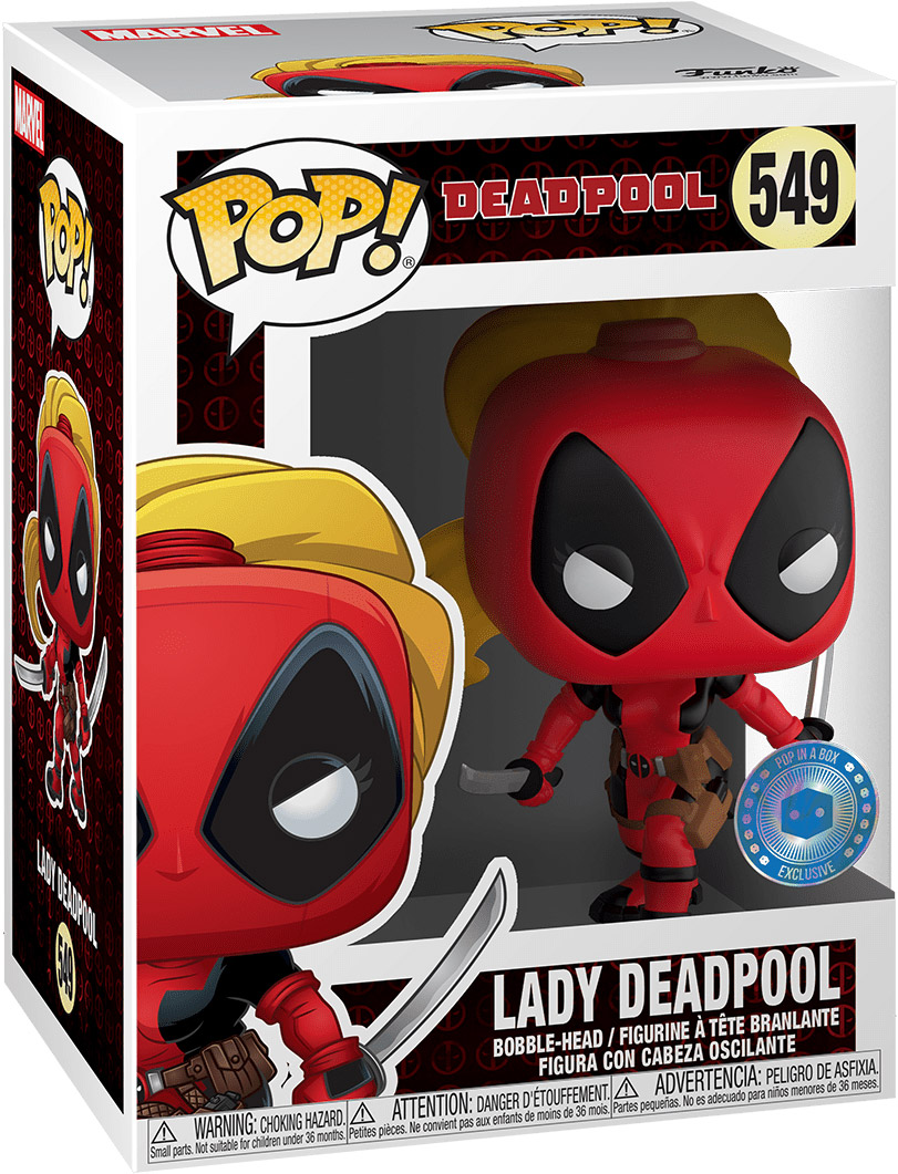 Figurine Pop Deadpool [Marvel] #549 pas cher : Lady Deadpool