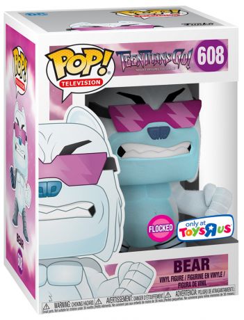 Figurine Funko Pop Teen Titans Go! #608 Bear - Floqué