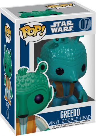 Figurine Funko Pop Star Wars 1 : La Menace fantôme #07 Greedo