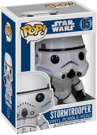 Figurine Funko Pop Star Wars 4 : Un nouvel espoir #05 Stormtrooper