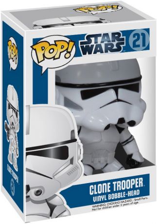 Figurine Funko Pop Star Wars 1 : La Menace fantôme #21 Soldat Clone