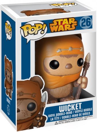 Figurine Funko Pop Star Wars 1 : La Menace fantôme #26 Wicket